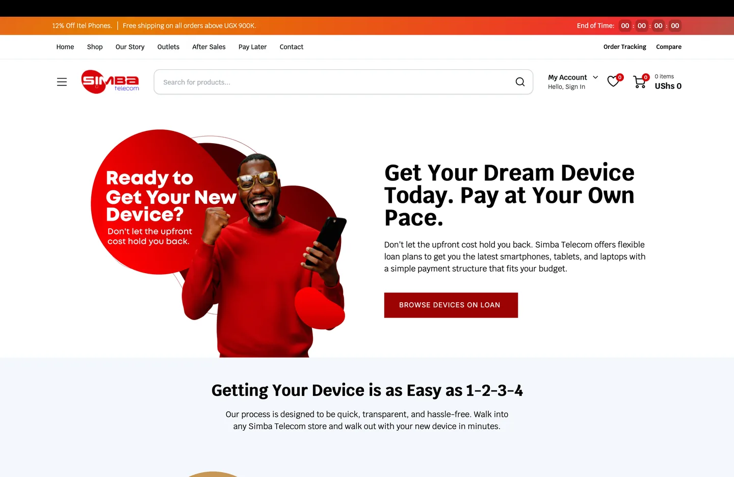Simba Telecom website