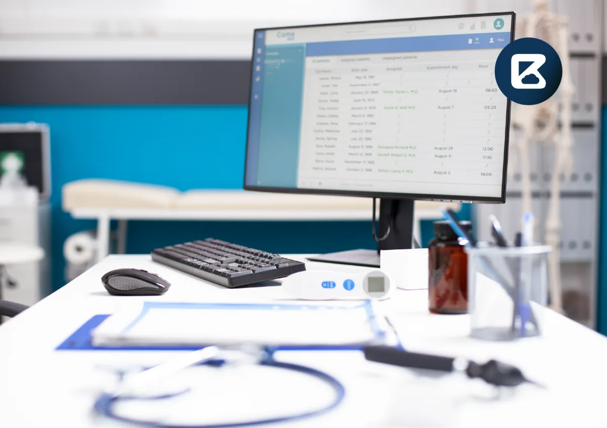 Baasa Medic in use during a patient checkup